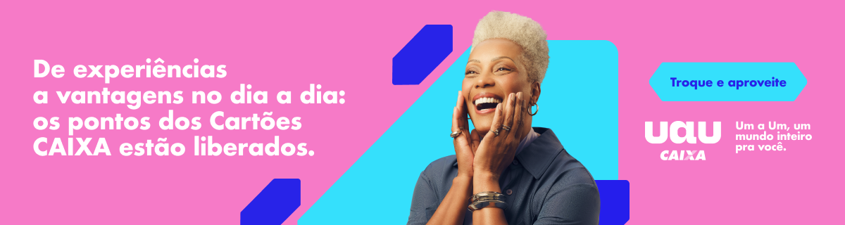 Banner home pontos chegaram